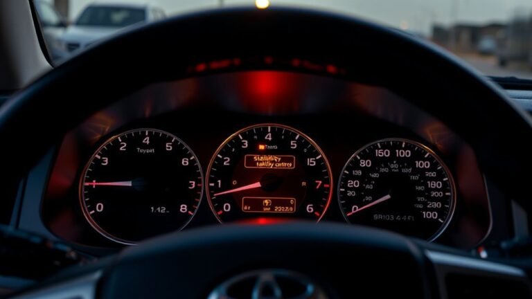 vsc indicator on land cruiser