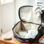 wash diaper bag carefully