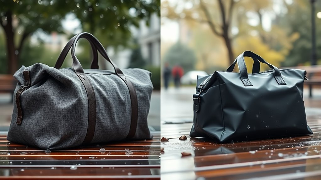 water resistant and waterproof differences