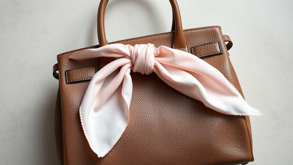 wrap scarf around handle
